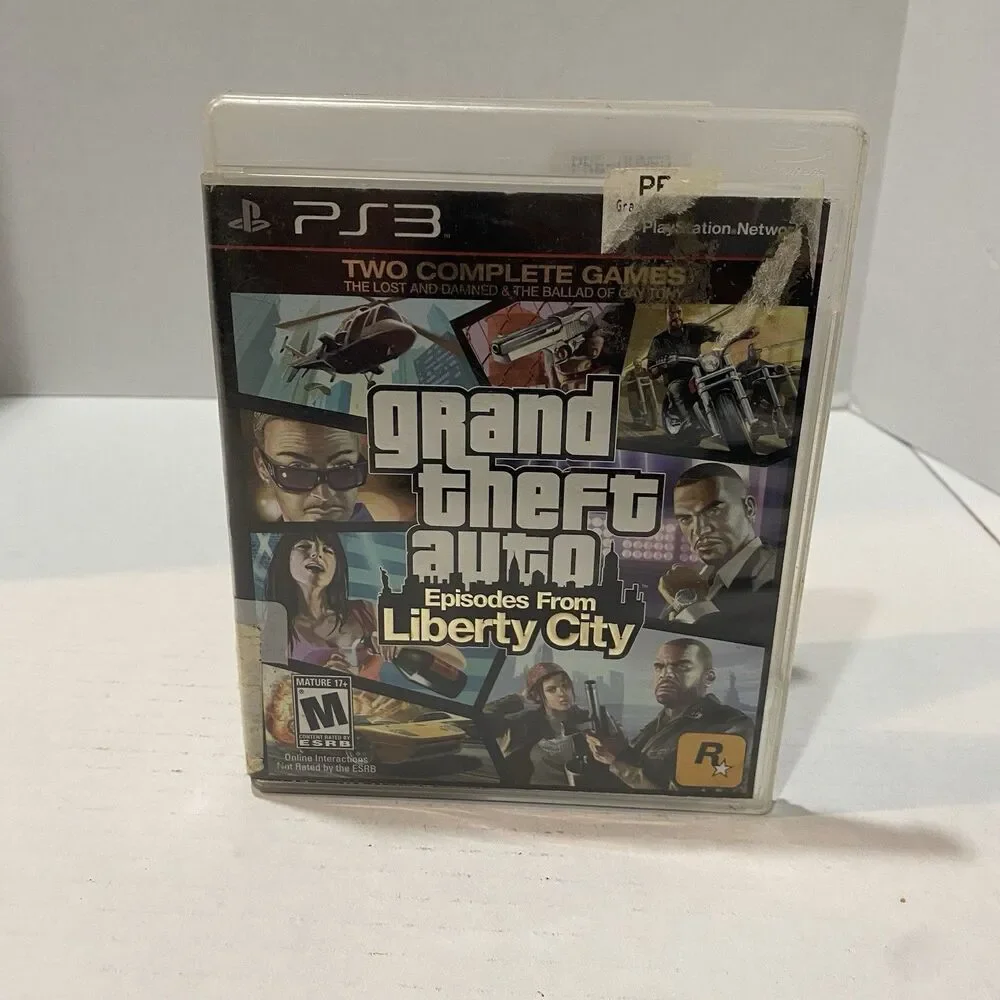 Grand Theft Auto: Episodes From Liberty City (Sony PlayStation 3, 2010)